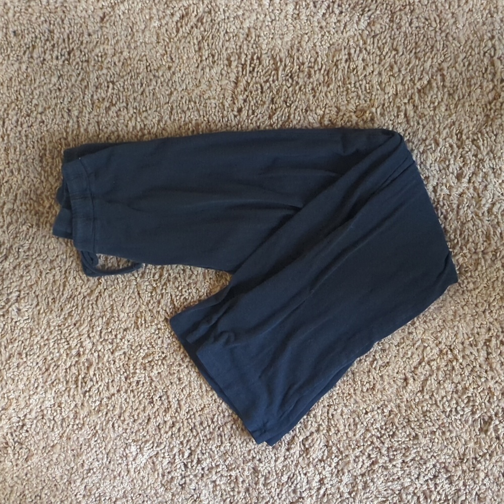 C. Y. Z. Black Lightweight Pajama/Lounge Pants